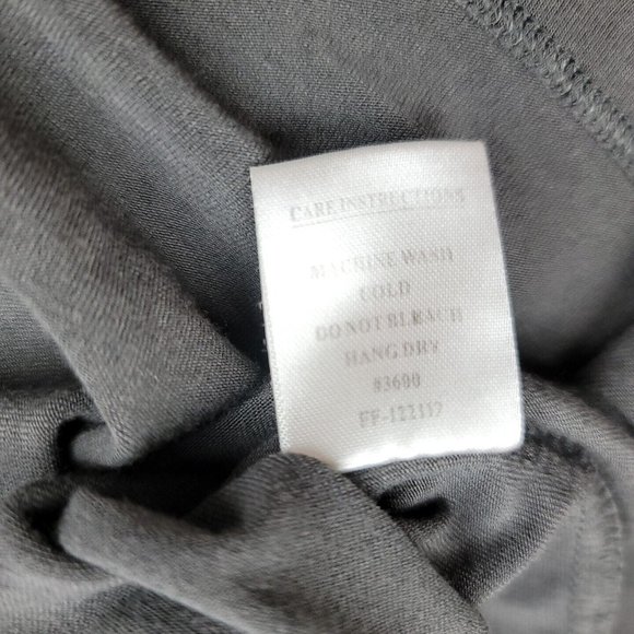 Free Fly Mens M‎ Shirt Polo Bamboo Performance Gray Long Sleeve Henley - Issues - Picture 13 of 15